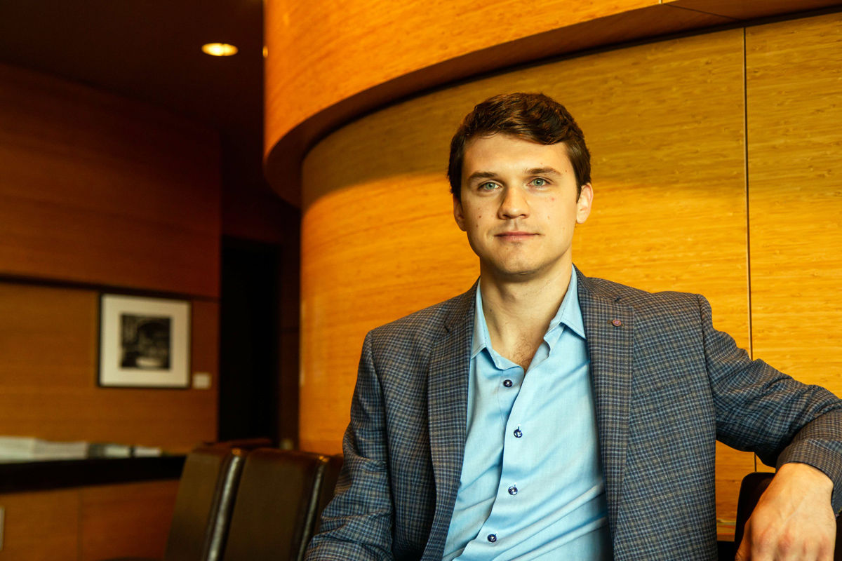 American Pianists Association finalist Keelan Dimick